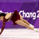 Mirai Nagasu during the ladies short program. (Jamie Squire/Getty)